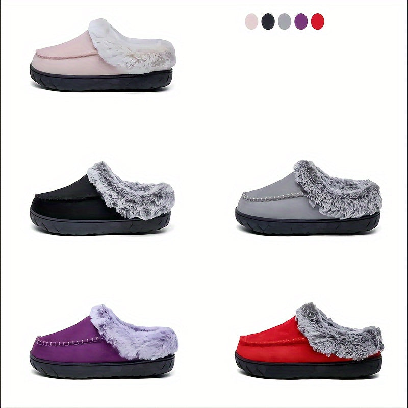 Plush Lined Thermal Snow Boots Fall Winter Keep Warm Comfortable Flat