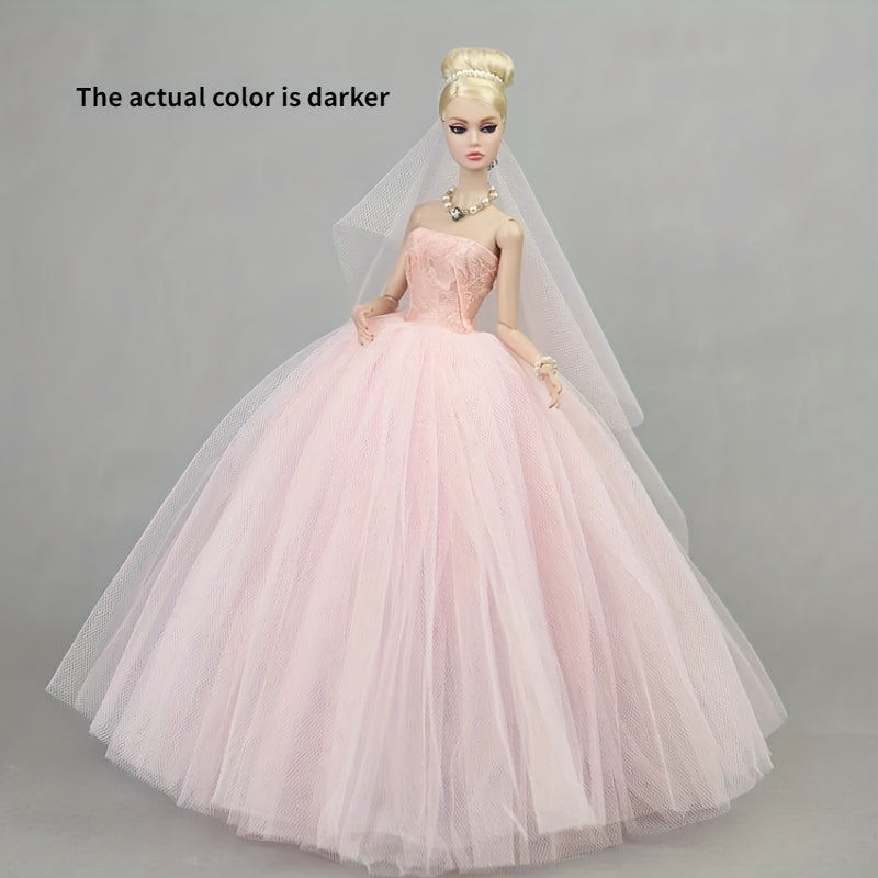 Fairy Princess Wedding Dress Doll Clothes