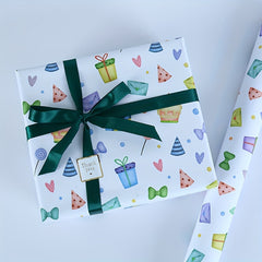 Christmas Birthday Gift Wrapping Paper Arts Crafts Decorations