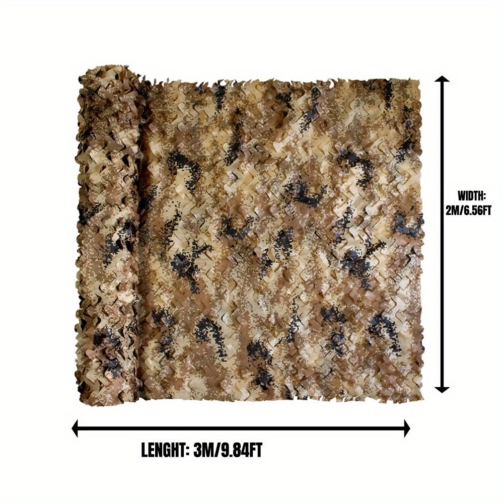 Camo Netting Camouflage Net Bulk Roll Sunshade Mesh Net