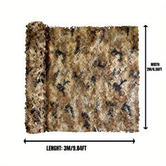 Camo Netting Camouflage Net Bulk Roll Sunshade Mesh Net