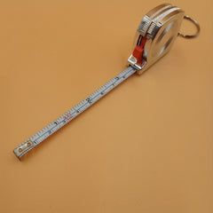 Mini Retractable Keychain Tape Measure Metric & British