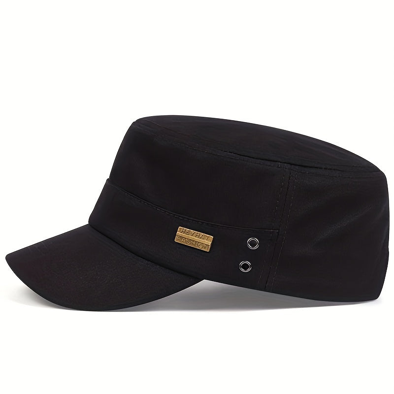 Men's Adjustable Casual Baseball Cap Flat Cap