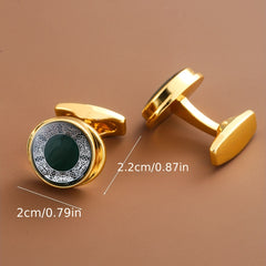 Golden Shirt Cufflinks Cuff Nails Fashionable Jewelry