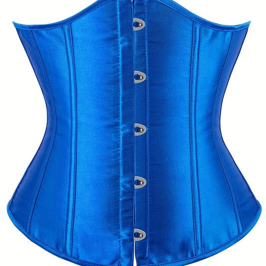 Strapless Corset Bustier Tummy Control Lace Up Slimmer Body Shaper