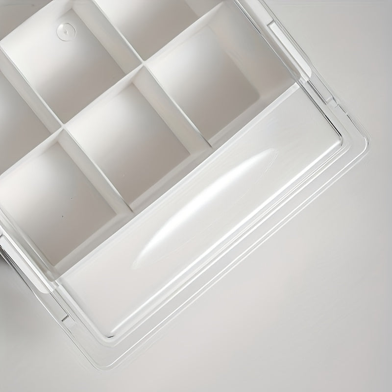 Grid Plastic Underwear Storage Box Wall Mounted Organizer
