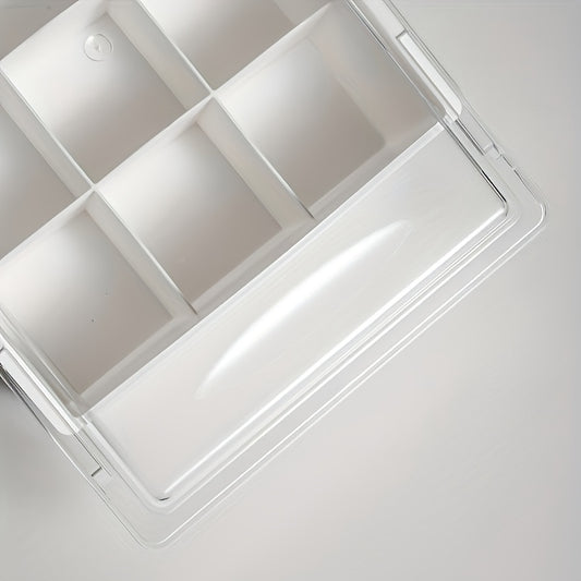 Grid Plastic Underwear Storage Box Wall Mounted Organizer