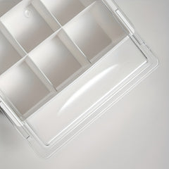 Grid Plastic Underwear Storage Box Wall Mounted Organizer