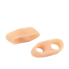 2pcs Silicone Toe Separator Spacer Hallux Valgus Corrector Finger Protector