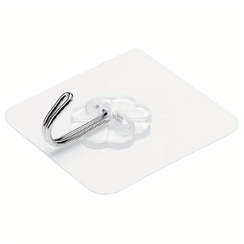 3pcs Adhesive Heavy Duty Wall Hook Waterproof for Bathroom Kitchen