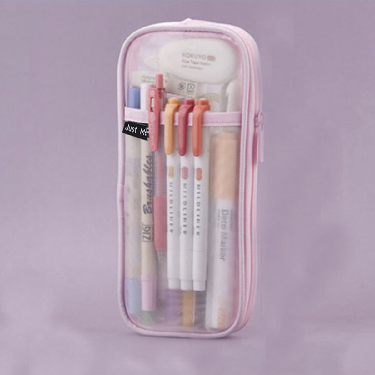 Transparent Pencil Case High School Exam Large Capacity