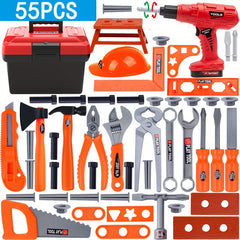 Kids' Simulated Tool Set Screwdriver Repair Tools Construction Studio Gift