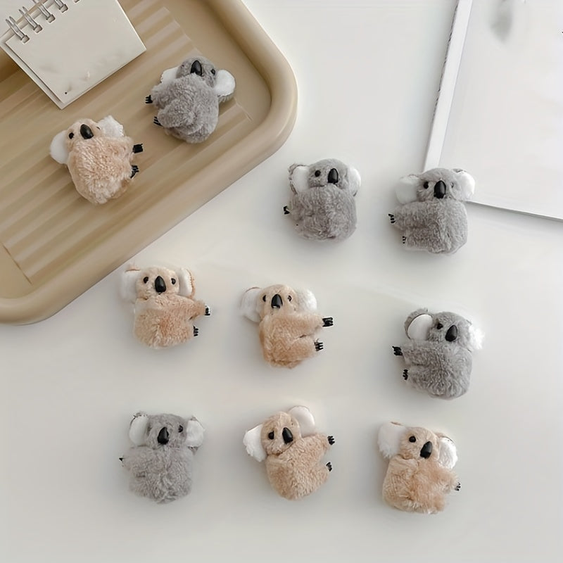 Koala Hair Clip Plush Decoration Hair Accessories