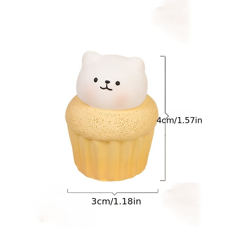 Cartoon Food Dog Cat Doll Ornament Random Blind Box Doll Ornament
