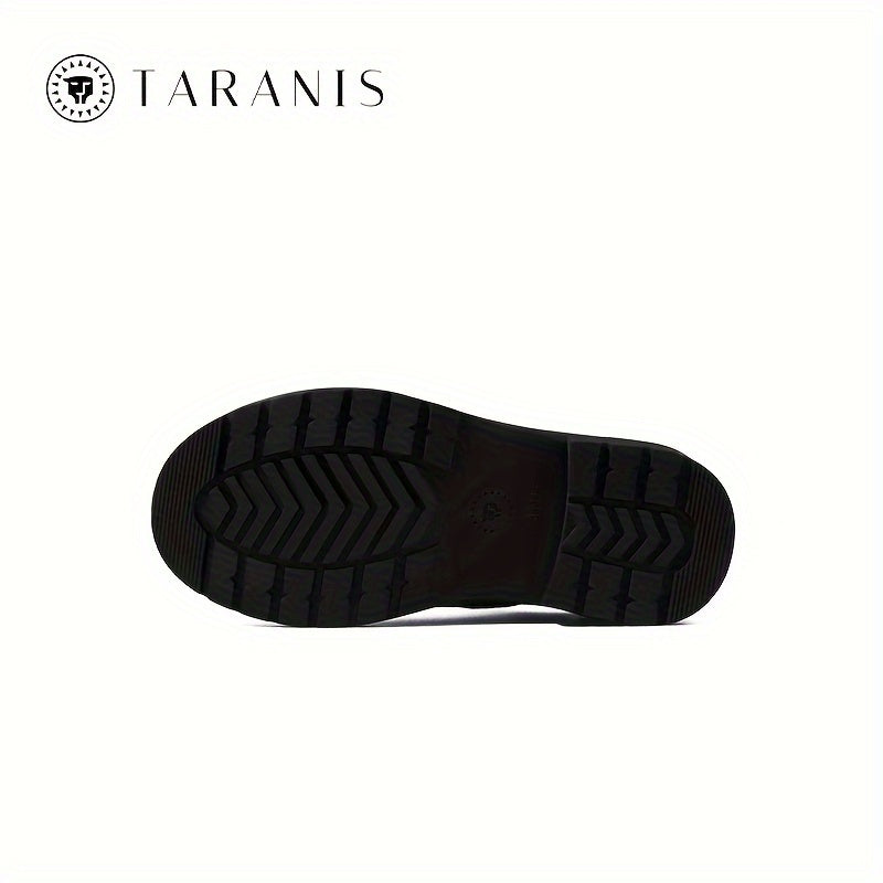 TARANIS Classic Solid Low Top Loafer Shoes For Boys