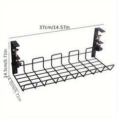 Desktop Server Rack Cable Management Tray Organizer