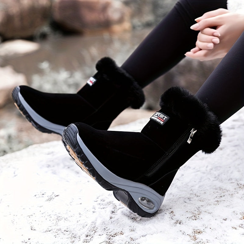 Women's Winter Snow Boots - Non Slip & Warm High Tube Boots