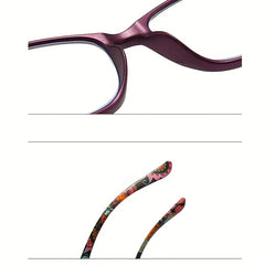 TR90 Sports Reading Glasses Anti Light for Women Diopter To 4 0