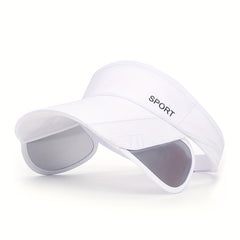 Women's Adjustable UV Protection Visor Hat for Outdoor Sports