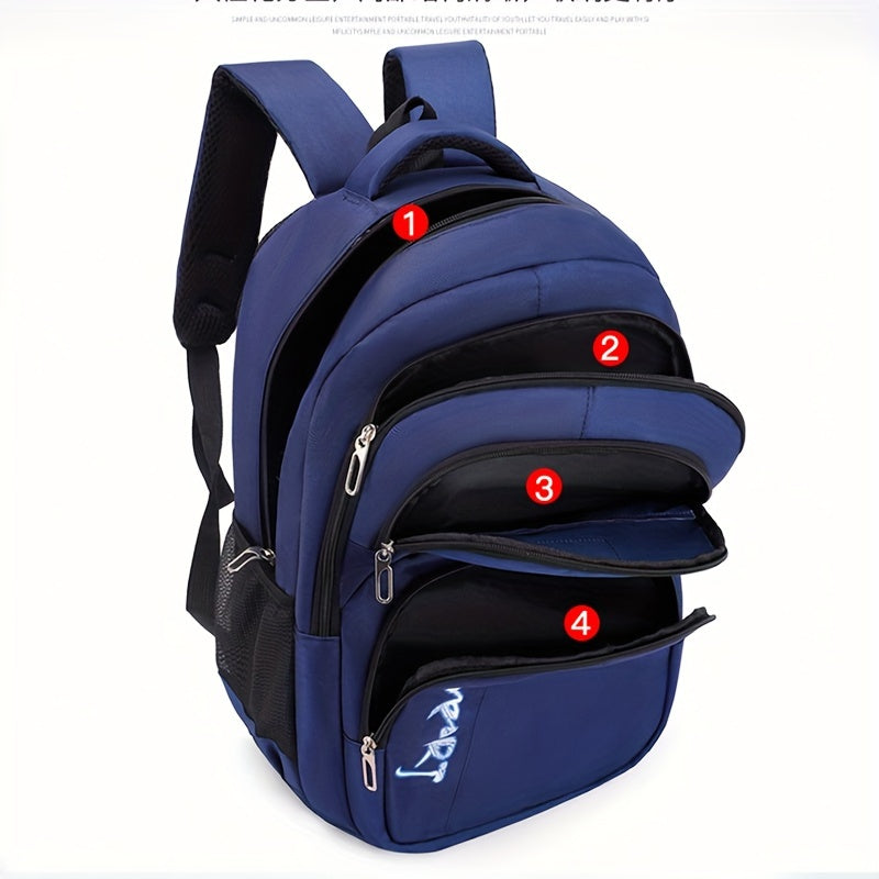 Casual Backpack with Laptop Sleeve for Students Travelers Professionals