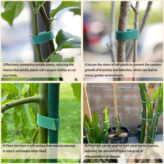 Reusable Garden Tape Adjustable Plant Support Nylon Tie Strap