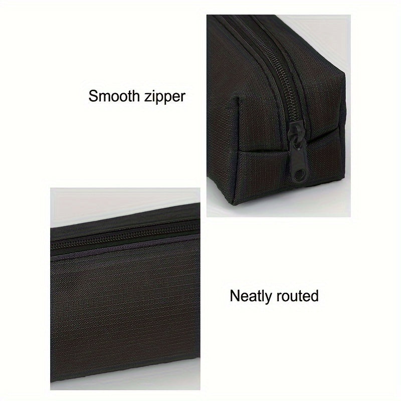 Canvas Bag for Pencil Bags - Small & Portable Stationery Cosmetic Pouch