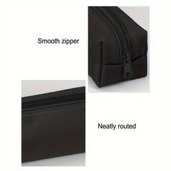 Canvas Bag for Pencil Bags - Small & Portable Stationery Cosmetic Pouch