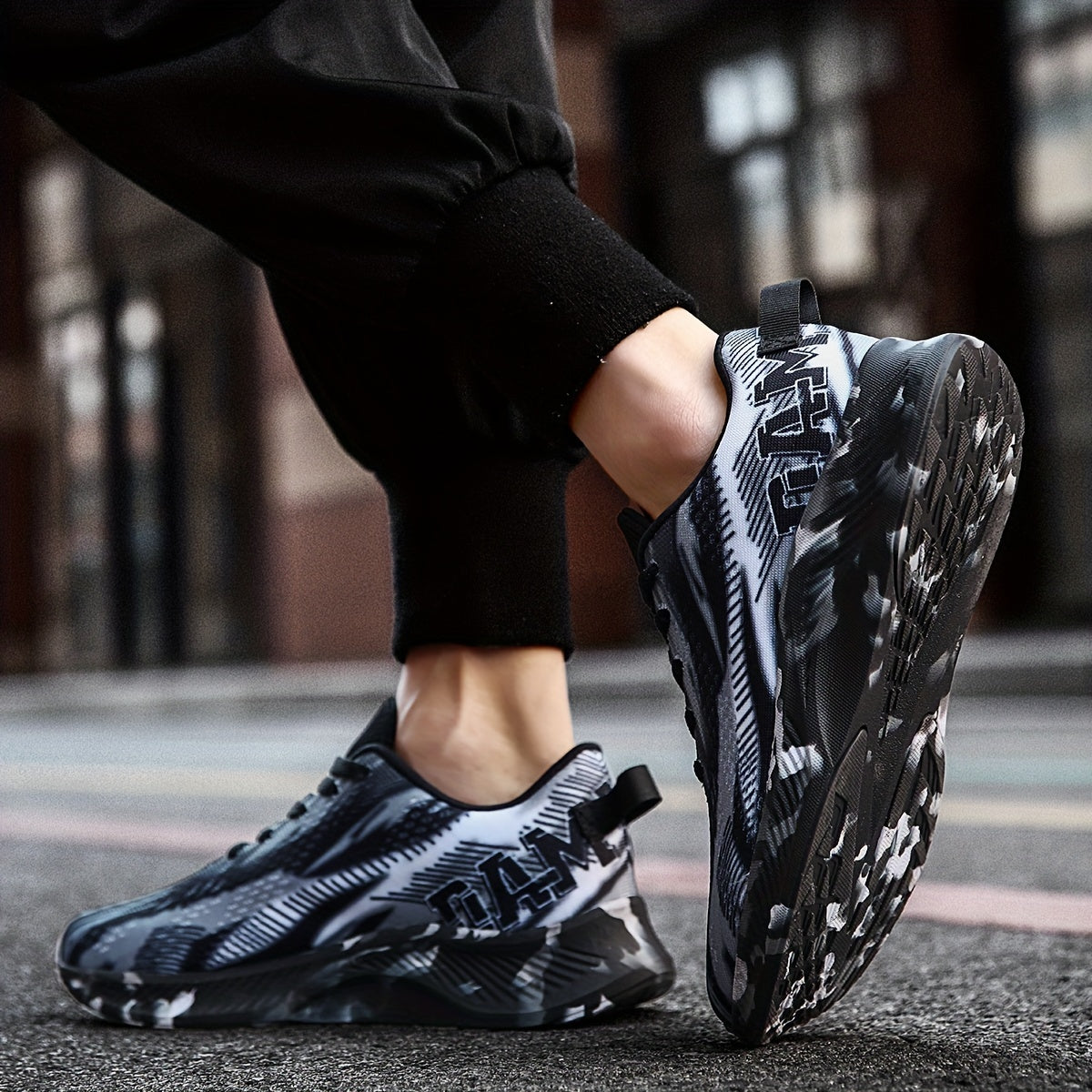 Men's Lightweight Casual Shoes Breathable Non Slip Sneakers