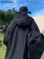 Men's Hooded Jacket Waterproof & Windproof Streetwear