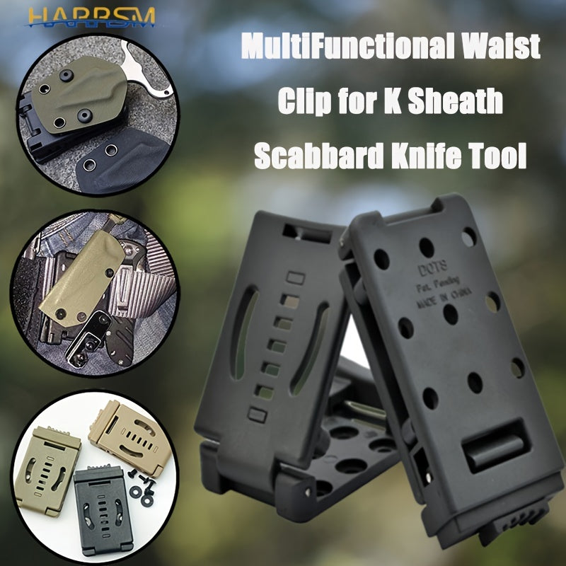 Outdoor Travel Belt Clip with Screw