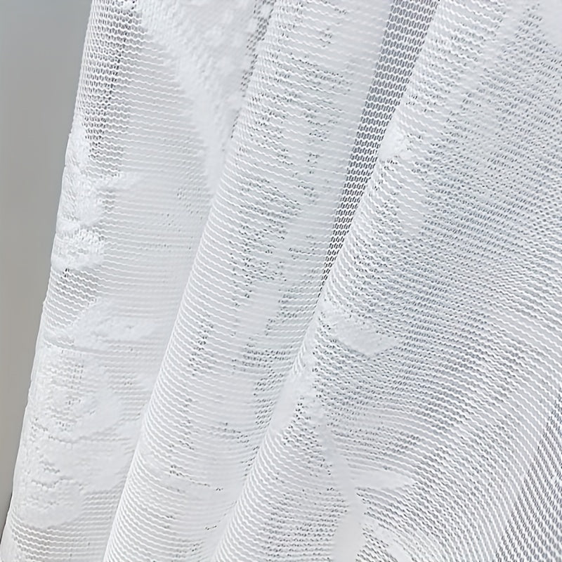 American Pastoral Gauze Curtain for Home Decor