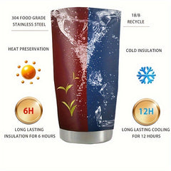20oz Insulated Tumbler Stainless Steel Water Cup Keeps Coffee Hot