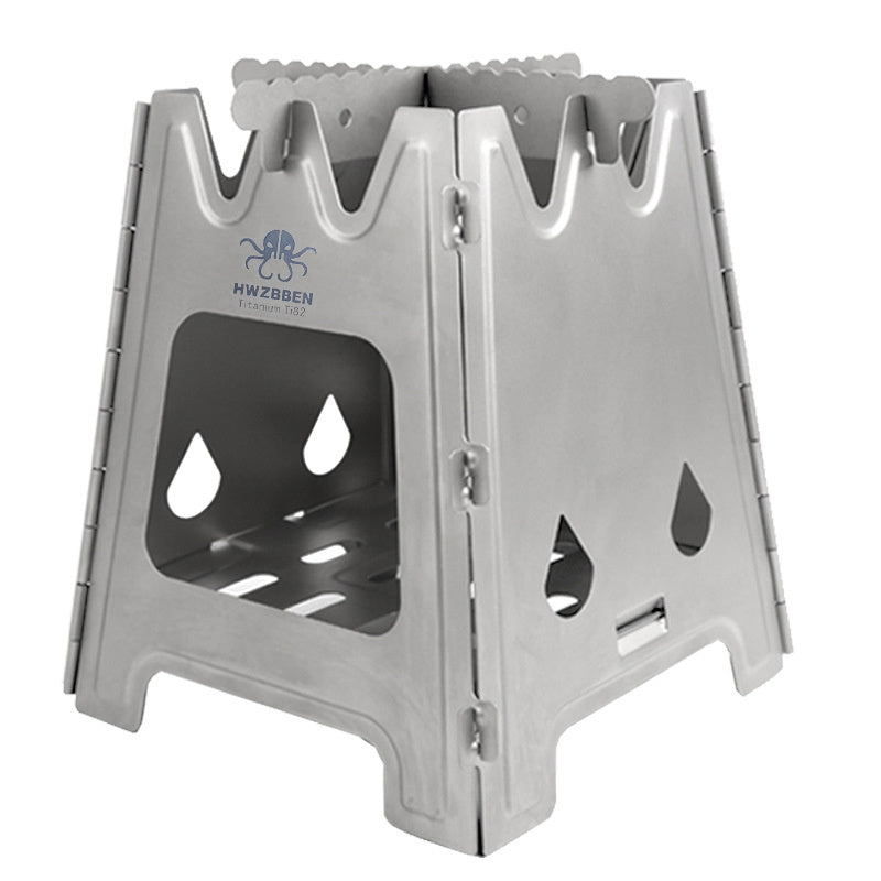 Titanium Wood Burning Stove for Camping