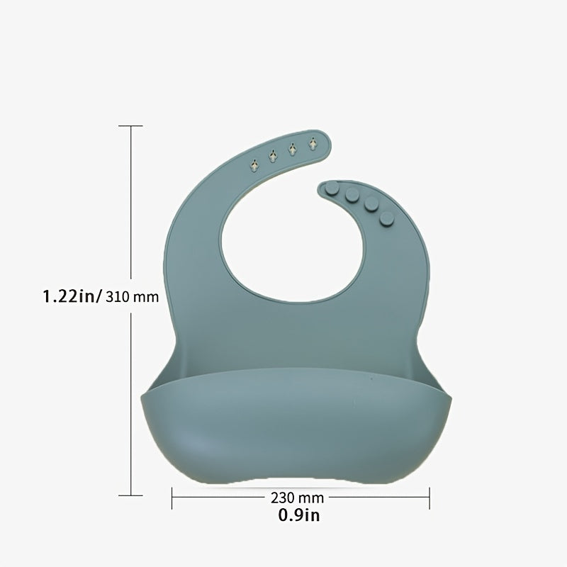 3D Soft Waterproof Feeding Bib for Baby