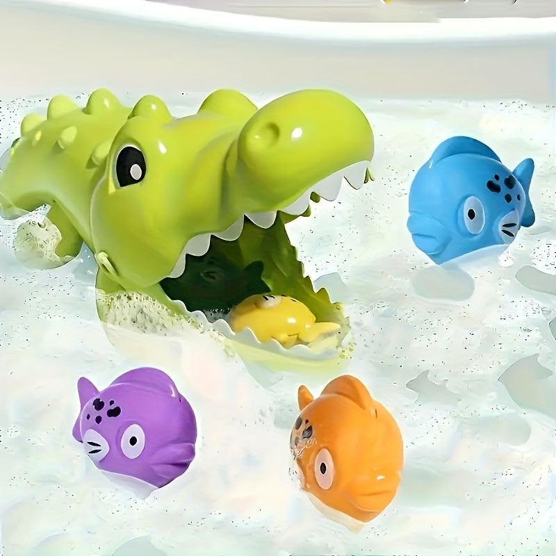 Cute Cartoon Animal Bath Toy Set for Kids