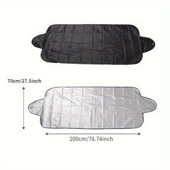 Car Windshield Snow Cover Frost Ice Removal Sun Shade Winter Protection