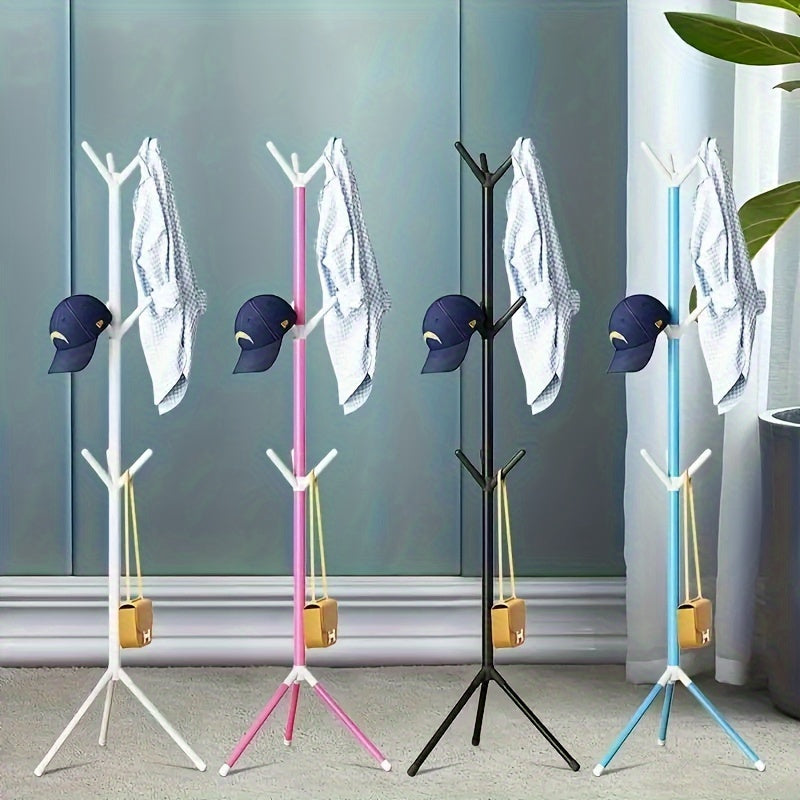 Floor Standing Coat Rack Bedroom Combination Hanging Coat Rack