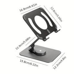 Aluminum Tablet Stand 360 Degree Rotating Lifting Folding Portable Stand