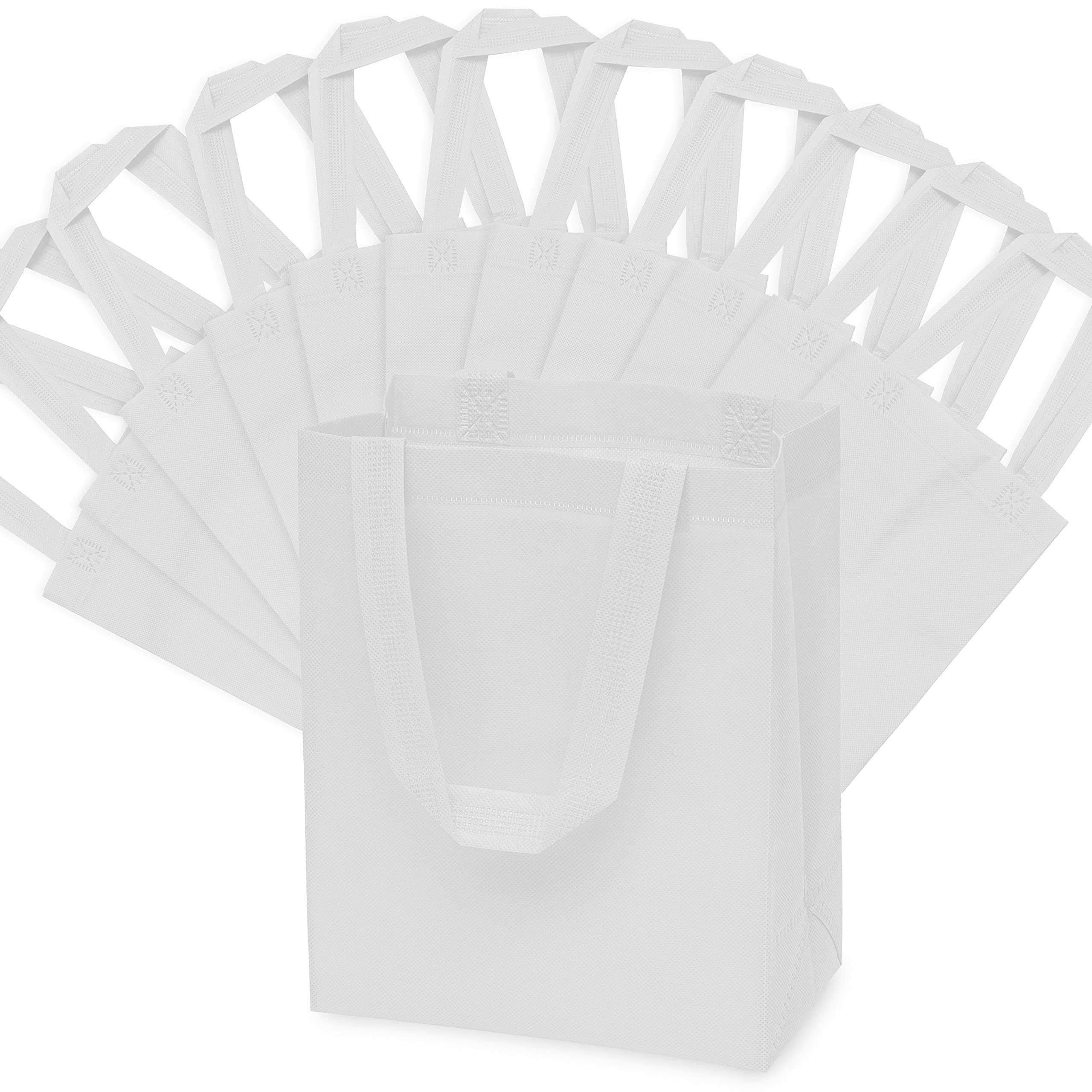 12pcs Reusable Gift Bags Non Woven Tote Bags Eco friendly Fabric Cloth