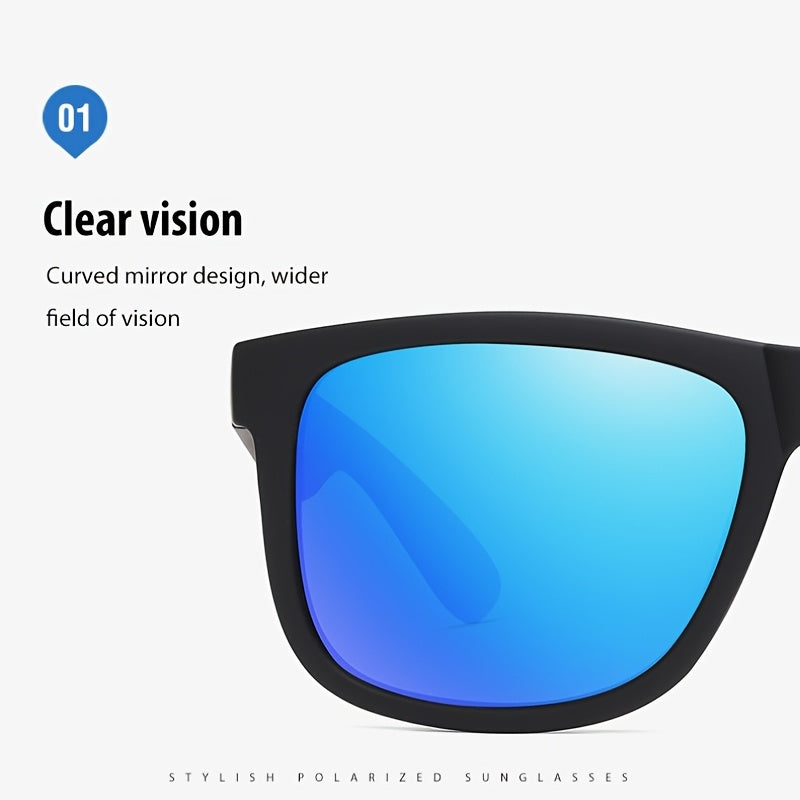 Polarized Colorful Men's Sports Sunglasses