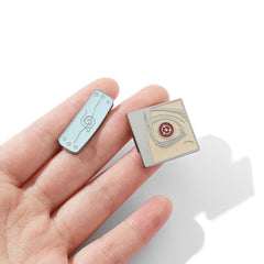 Metal Brooch Book Packaging Decorative Collar Pin