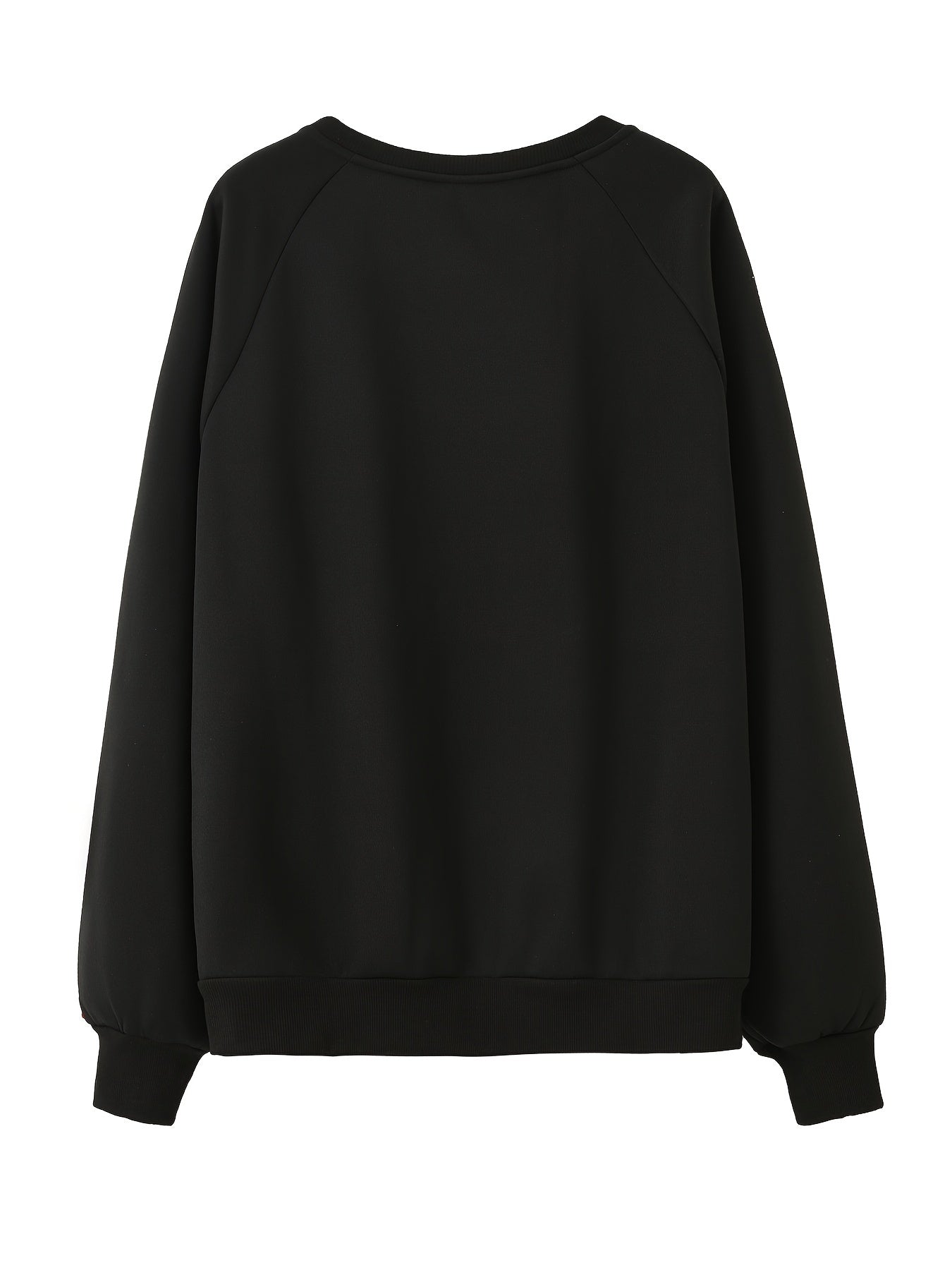 Skeleton & Pumpkin Print Sweatshirt for Halloween