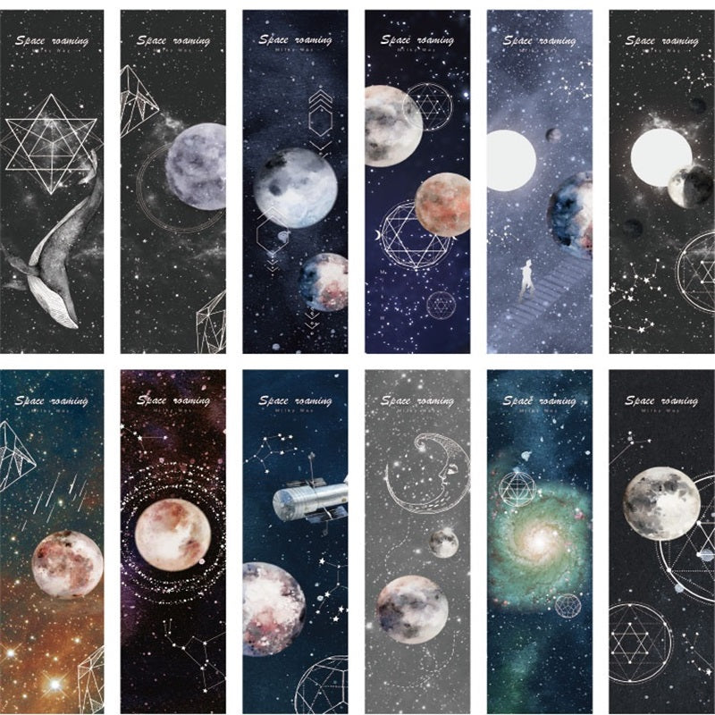 30pcs Roam Space Bookmarks Set 15 5 98in 4 1 65in