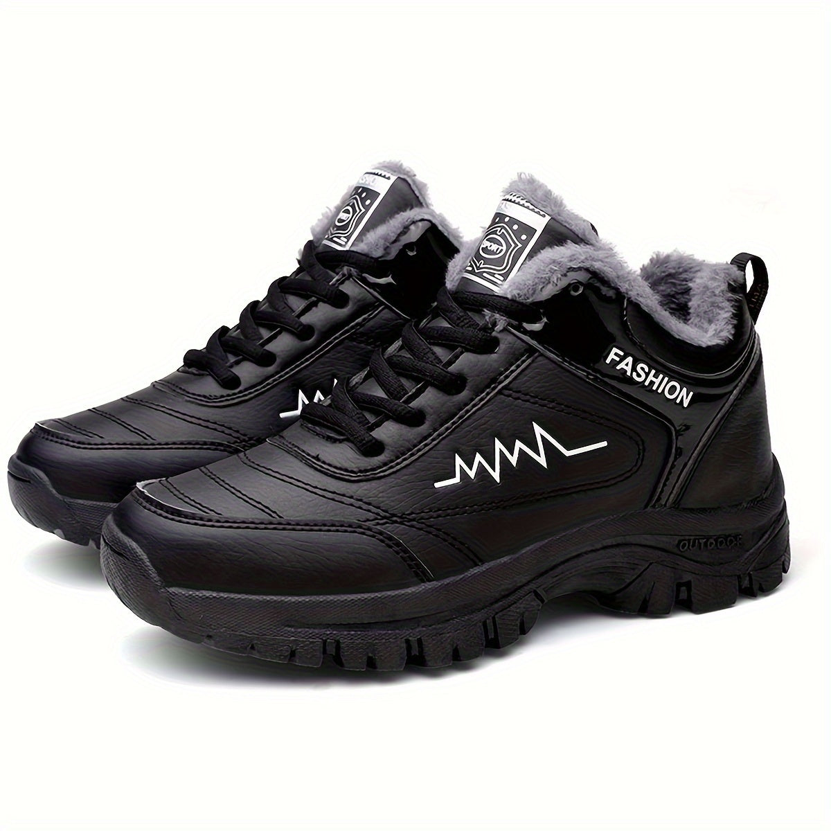 Women's Non slip Warm Hiking Sneakers Wear Resistant Snow Shoes