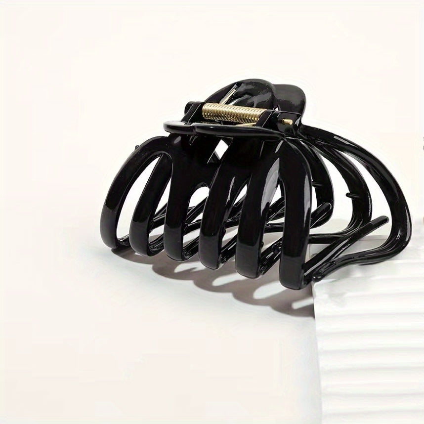 Octopus Hair Claw Resin Nonslip Ponytail Holder Hair Clip
