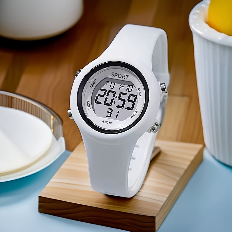 Stylish Digital Watch with HD Display for Students and Couples