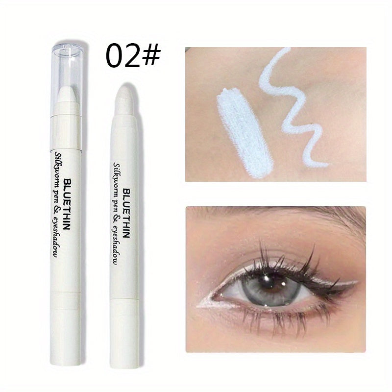 Matte Pearly Eyeshadow Pen Waterproof Highlighter Stick