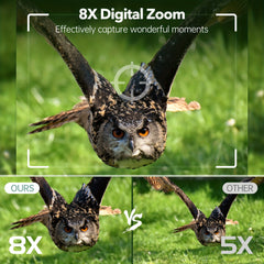 Night Vision Binoculars 8 HD Screen Can Save Photo & Video with 32GB Memory Card