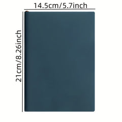 A5 Soft Leather Notebook Waterproof Cover