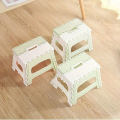 Green Folding Stool Compact Lightweight Portable Foldable Chair
